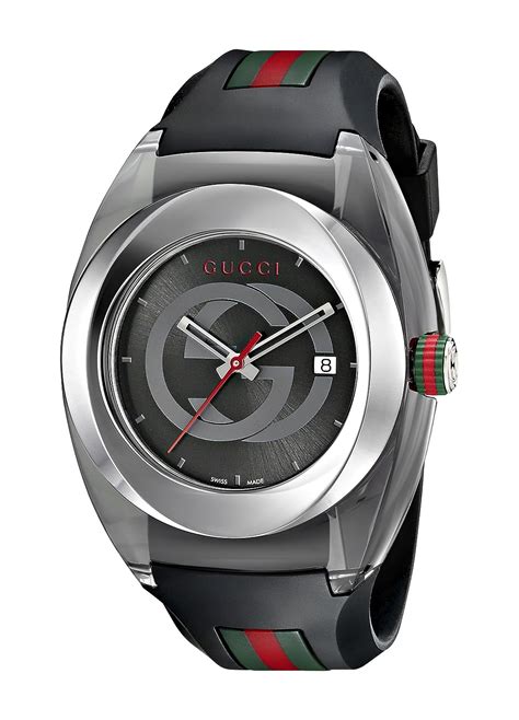 gucci stainless steel back|stainless steel gucci watch men.